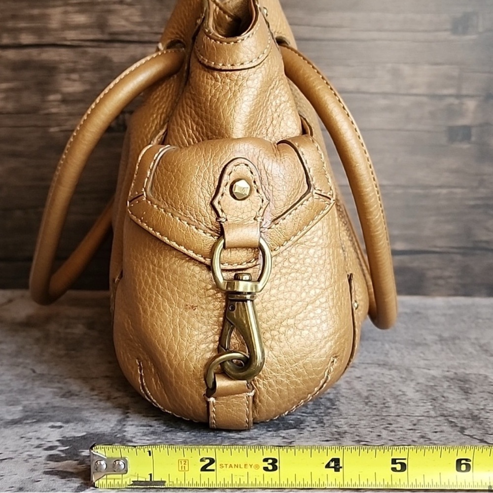 Cole Haan Tan Leather Shoulder Bag with Slouchy Silhouette - Picture 10 of 14
